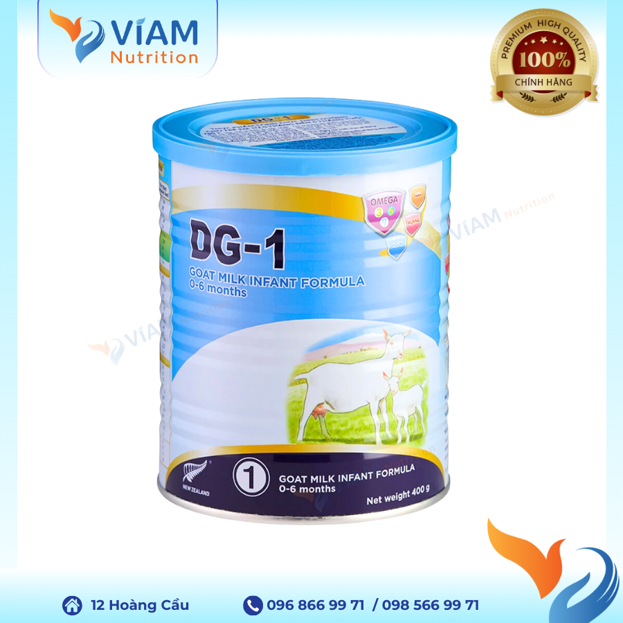 Sữa dê DG-1 400g (0-6 tháng)