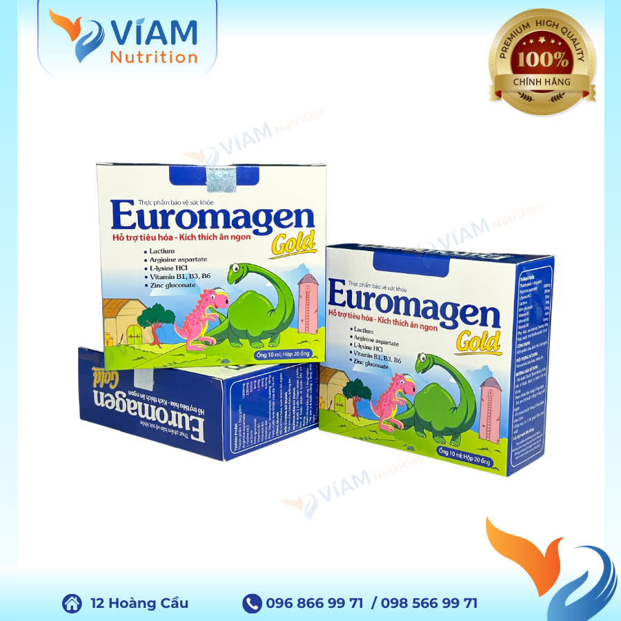 Euromagen Gold (Hộp 20 ống)