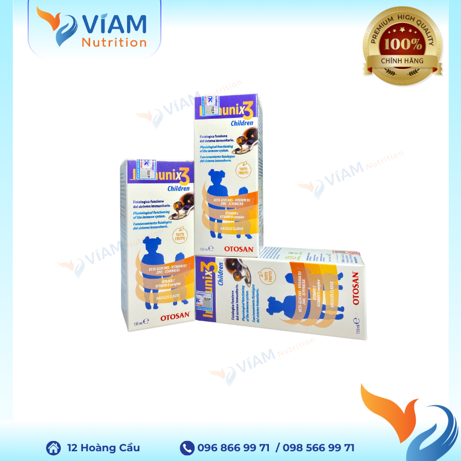 Immunix3 Siro Children (Lọ 150ml)