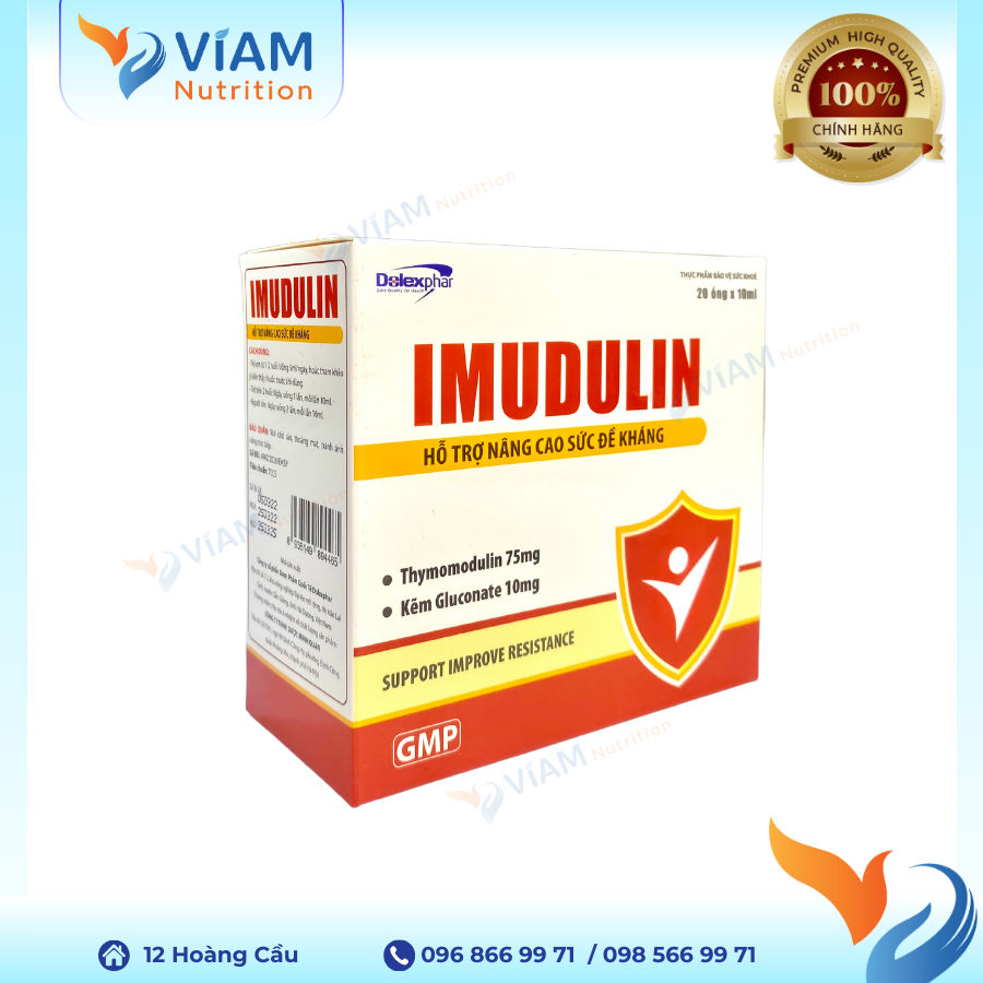 Imudulin (Hộp 20 ống)