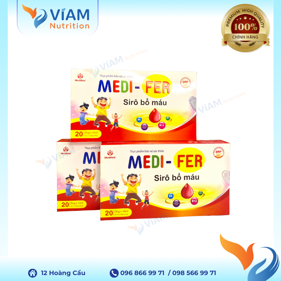 Medi Fer (Hộp 20 ống)
