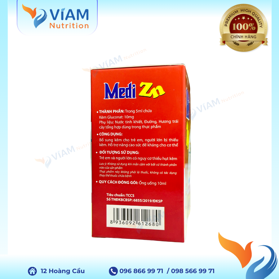 Medi Zn (ống)