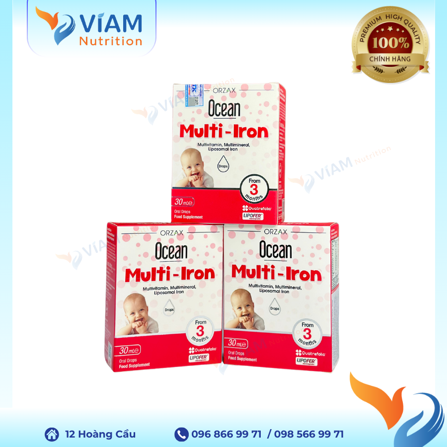 Ocean Multi Iron (Lọ 30ml)