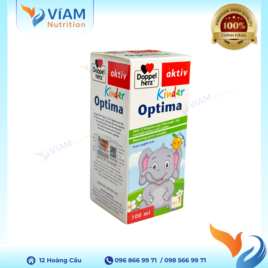 Kinder Optima Multivitamin (Lọ 100ml)