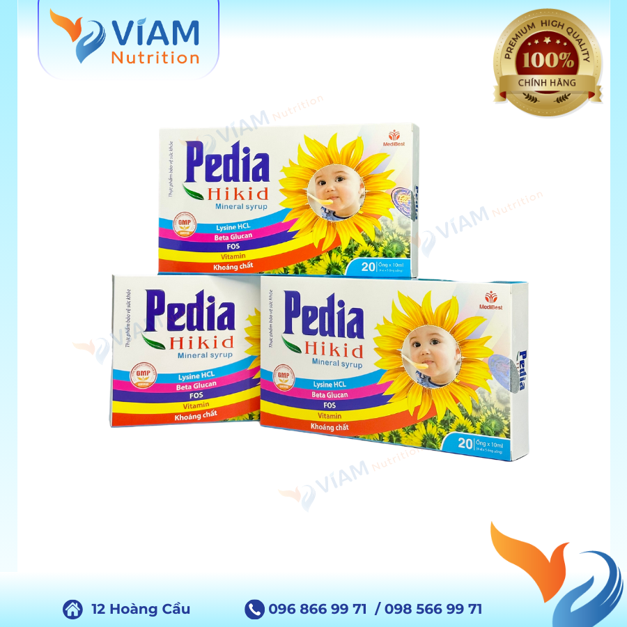 Pedia Hikid (Hộp 20 ống)