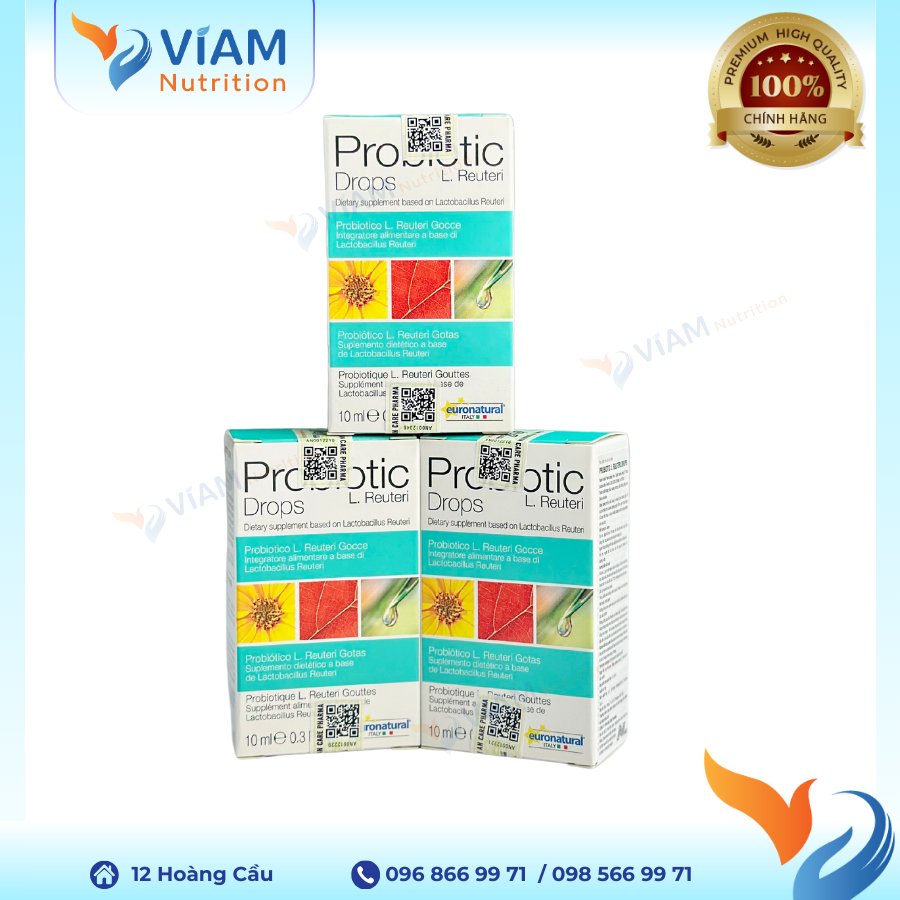Probiotic L.Reuteri Drops (Lọ 10ml)