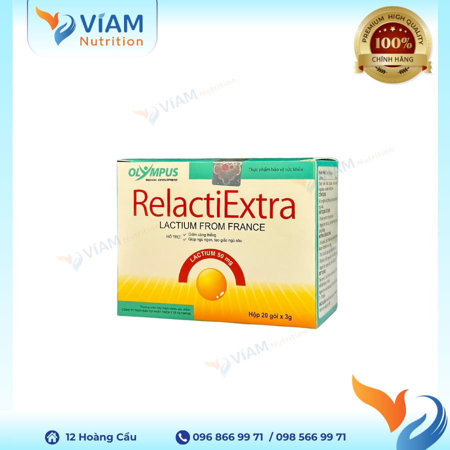 Relacti Extra (Hộp 20 gói)