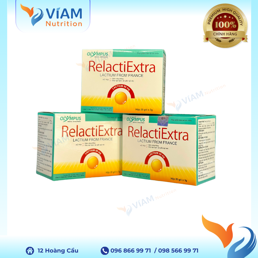 Relacti Extra (Hộp 20 gói)