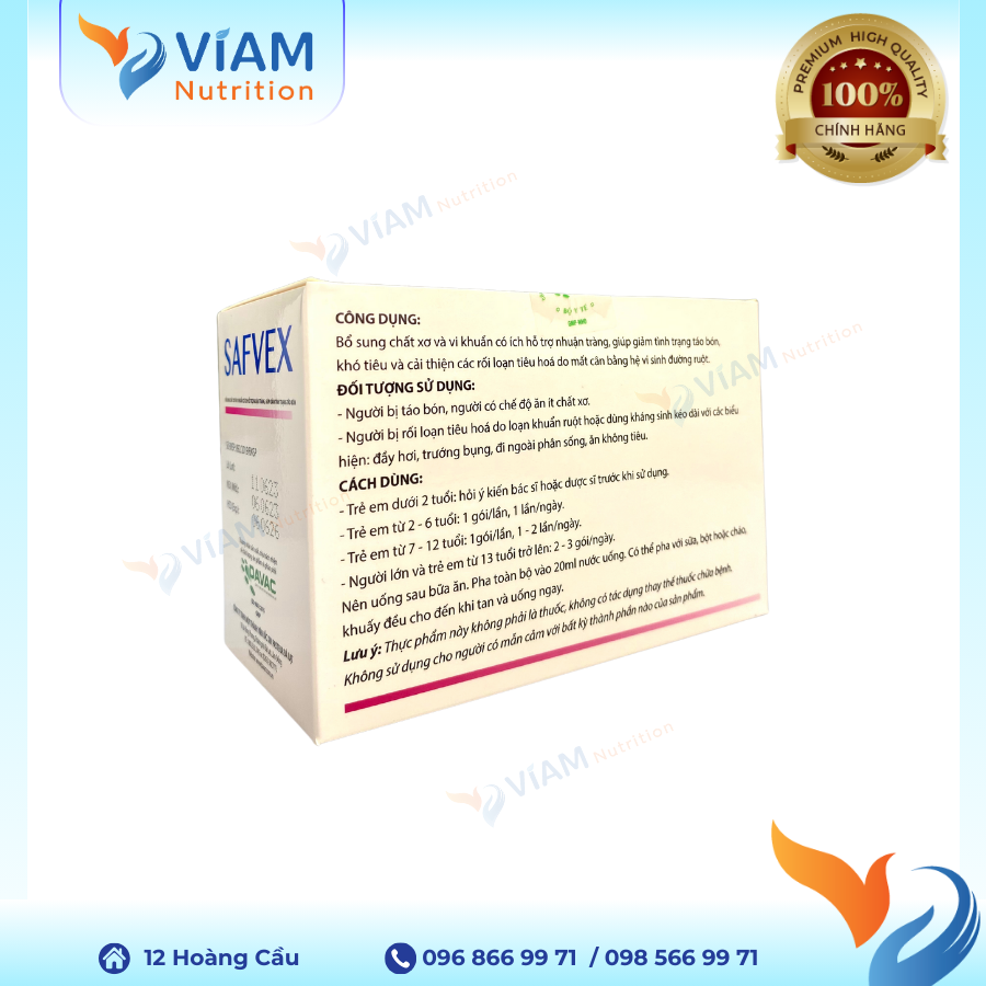 Safvex (Hộp 30 gói)