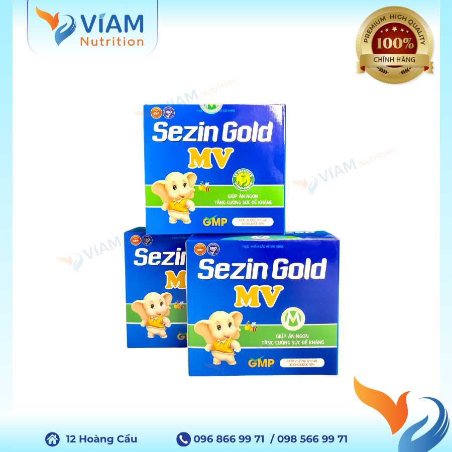 Sezin Gold MV (Hộp 20 ống)