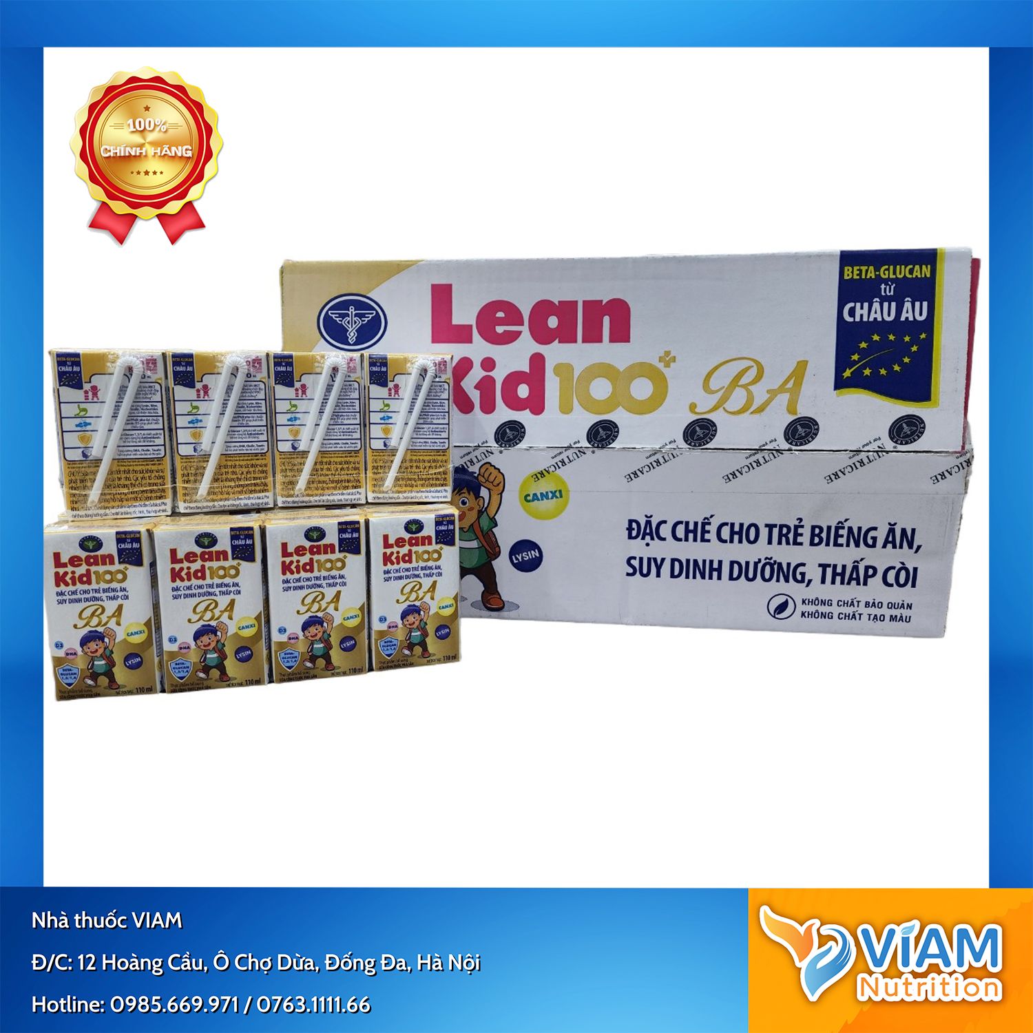Sữa DDPS LeanKid 100+ BA 110ml