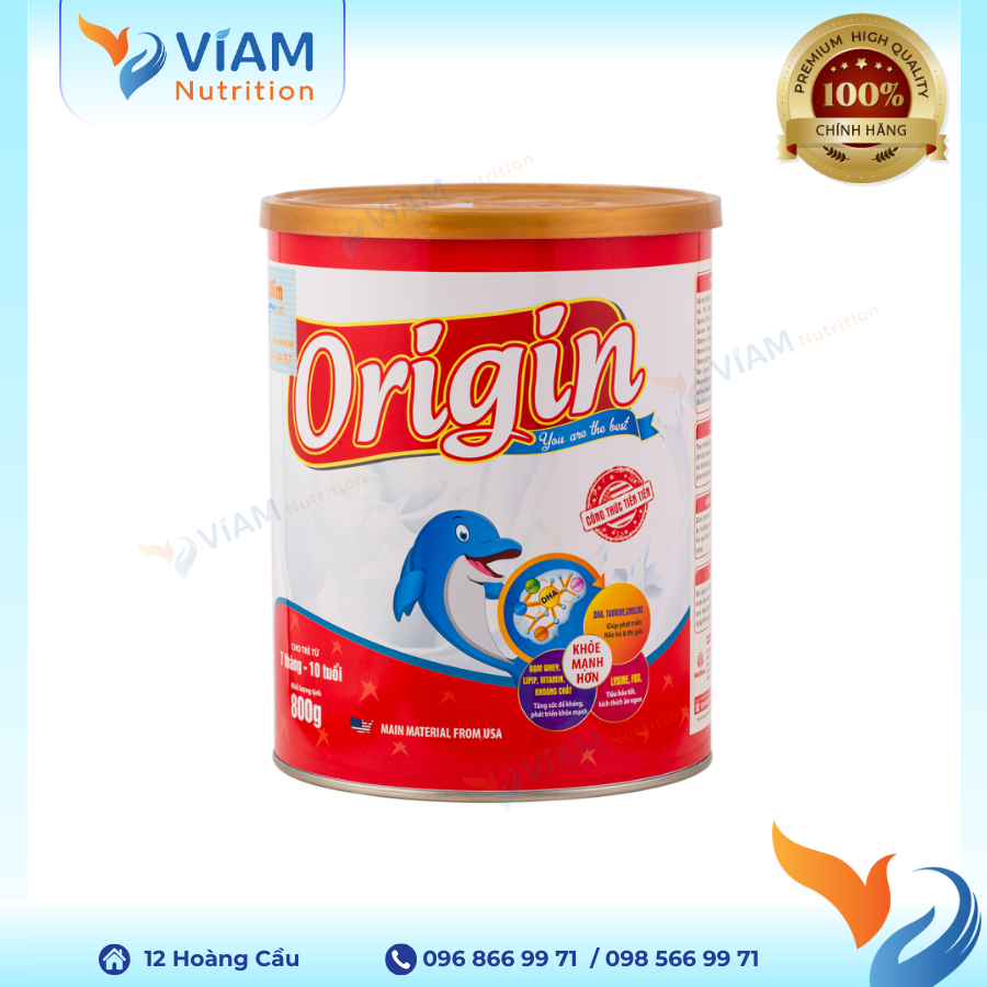 Sữa Origin 800g (7-10 tuổi)