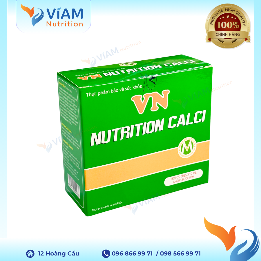VN Nutrition Calci (Hộp 20 ống)