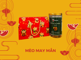  Mèo May Mắn - Túi Ivory đỏ 1 lọ (hũ) 200g BÒ MIẾNG 