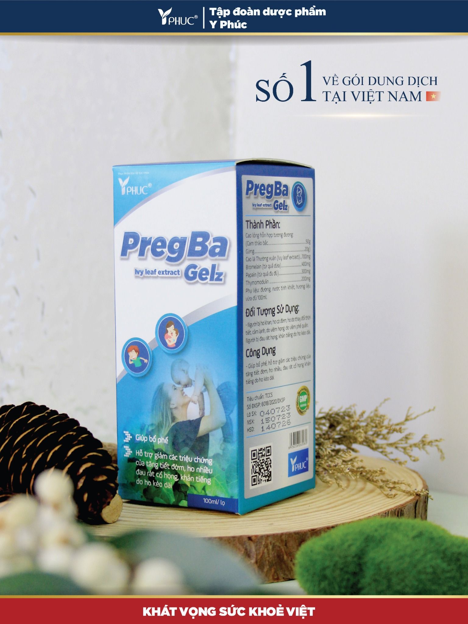 Bổ phế PREGBA GELZ (Chai)