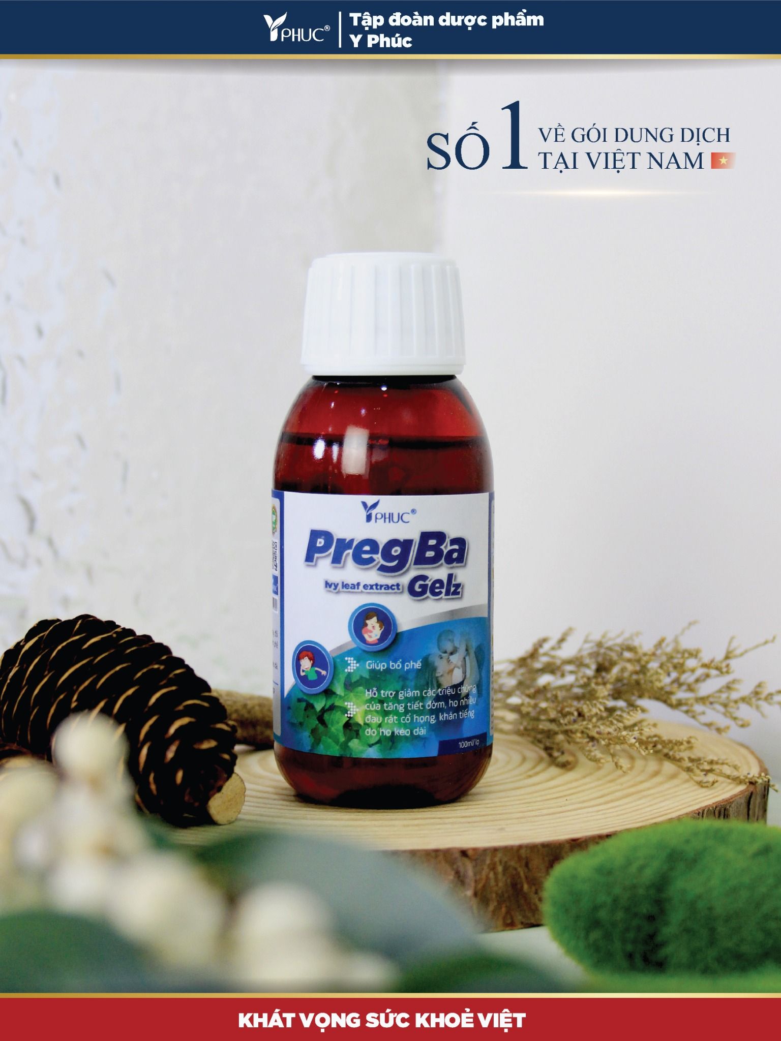Bổ phế PREGBA GELZ (Chai)
