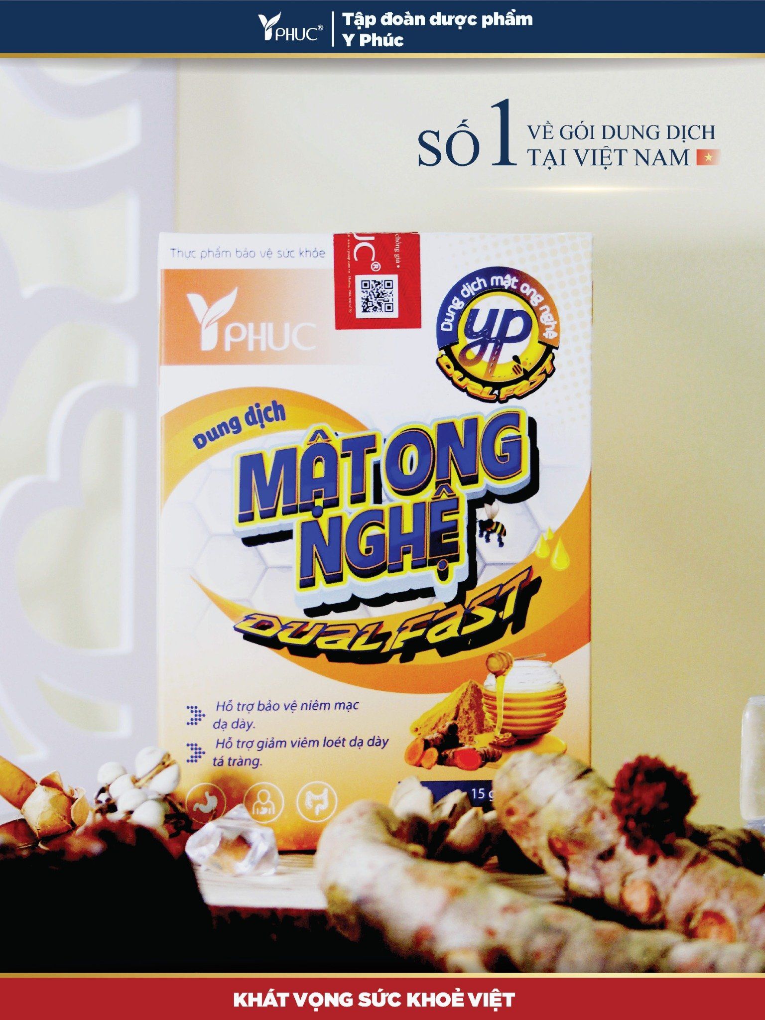 Mật ong nghệ Dual Fast