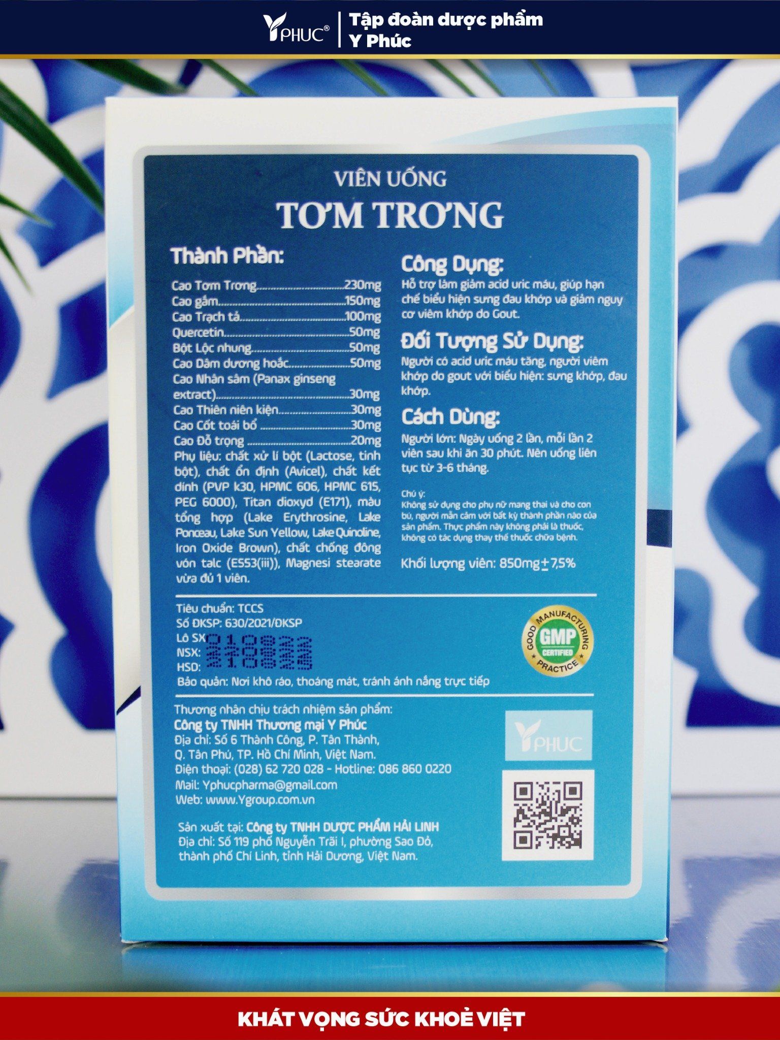 Viên uống tơm trơng