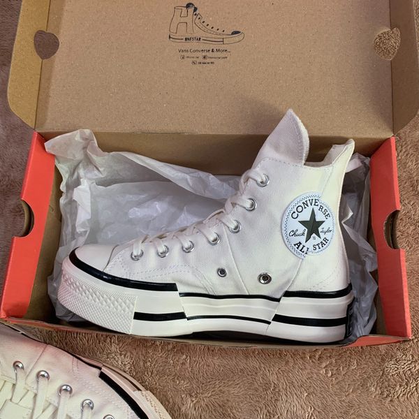 Giày Converse Chuck 70s Lift 2022 - Cream– HKonestar Giày Converse Chuck 70s Lift 2022 - Cream– HKonestar