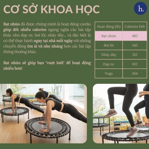 Bạt Nhún HERGlow Trampoline (Phiên Bản 2)