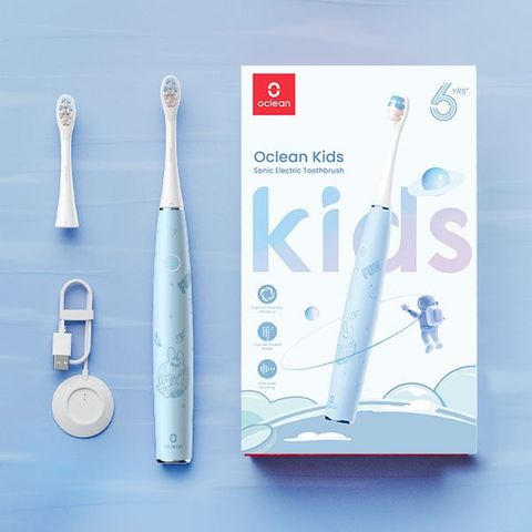 BÀN CHẢI ĐIỆN OCLEAN KIDS, BỘ 2 CÁI