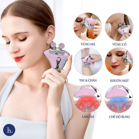 HERGlow LED Gua Sha - Gua Sha Trị Liệu Ánh Sáng