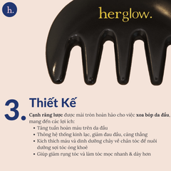 Lược Đá HerGlow Bian Gua Sha