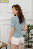  Áo phông nữ Cardina cotton Croptop in hình Chim Lost pet 