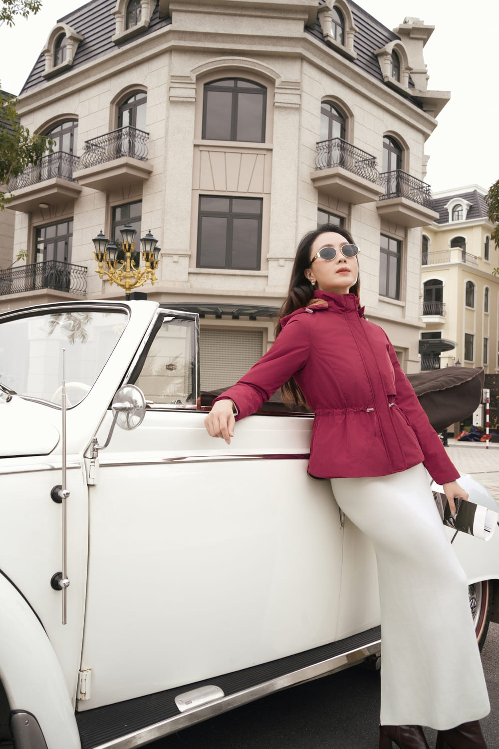 Áo parka dáng ngắn