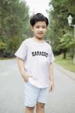  Áo phông cotton SARAGDO cho bé trai 