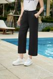  Quần culottes nữ Cardina chất liệu tăm lạnh cạp chun co giãn 