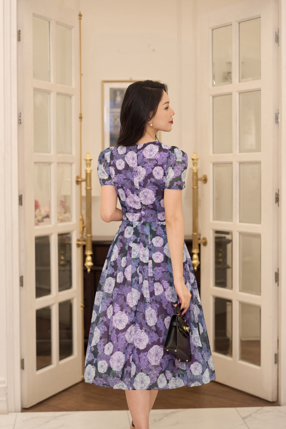 Váy Mini Xòe Lưng Liền