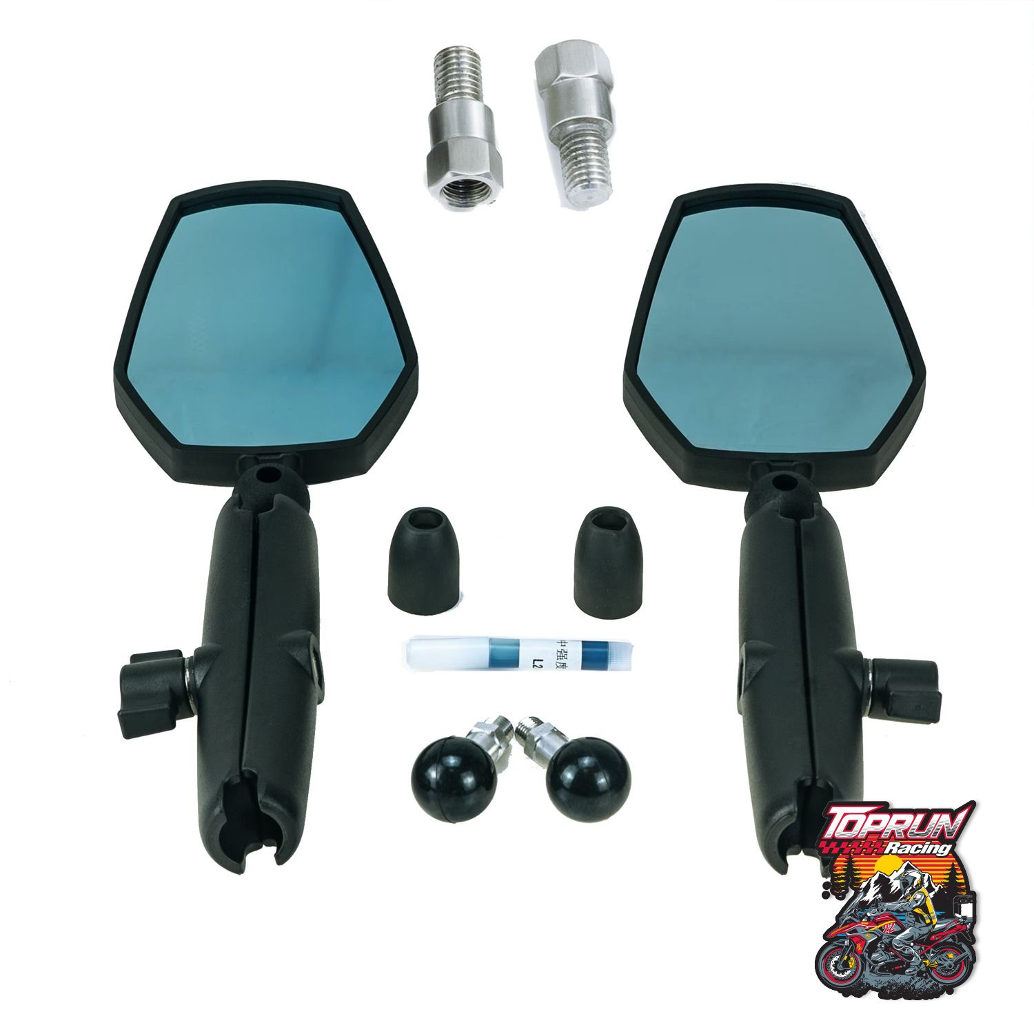  Kính chiếu hậu xoay 360 độ cho BMW R1200GS/GSA - R1250GS/GSA 