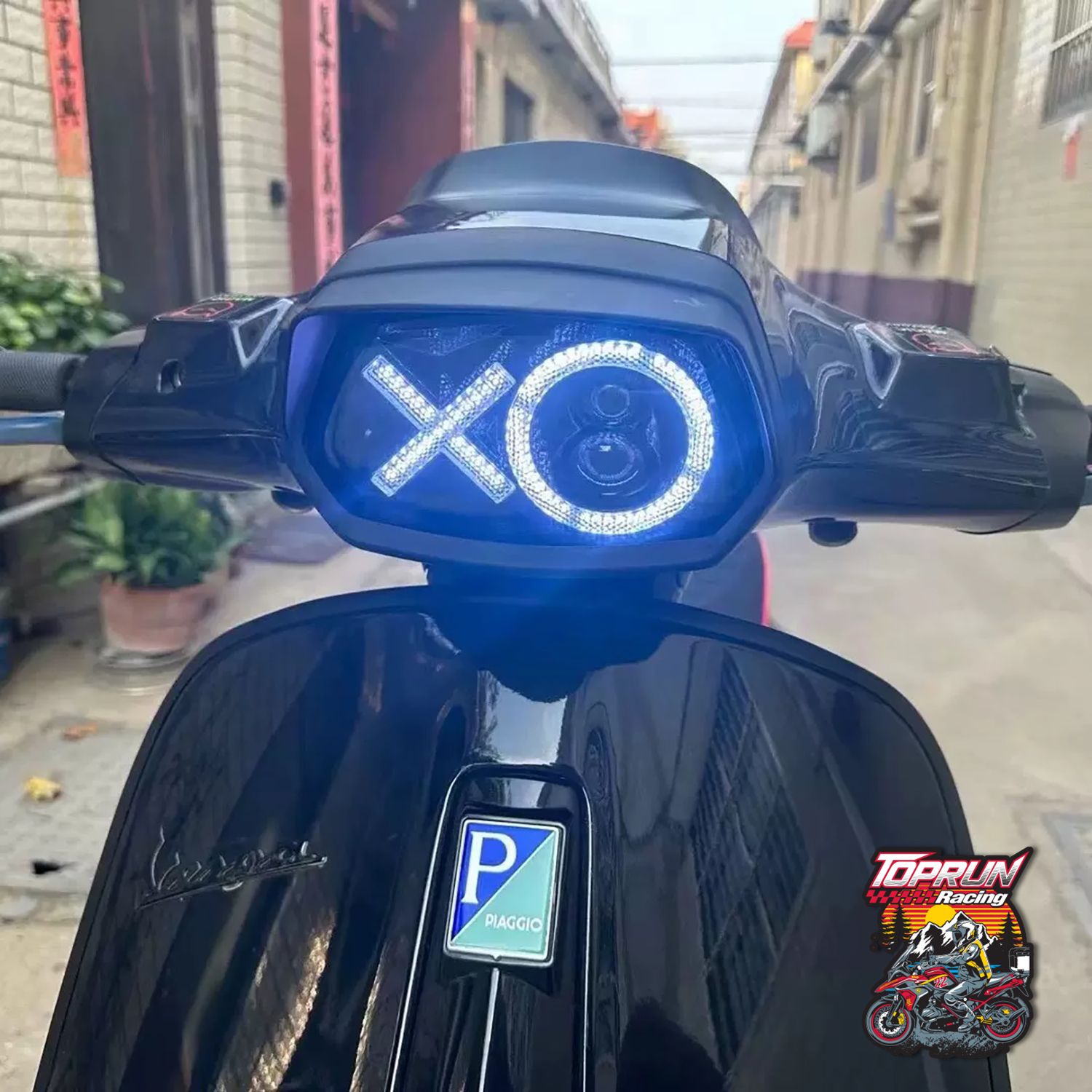  Đèn pha Vespa Sprint XO - Bluetooth 