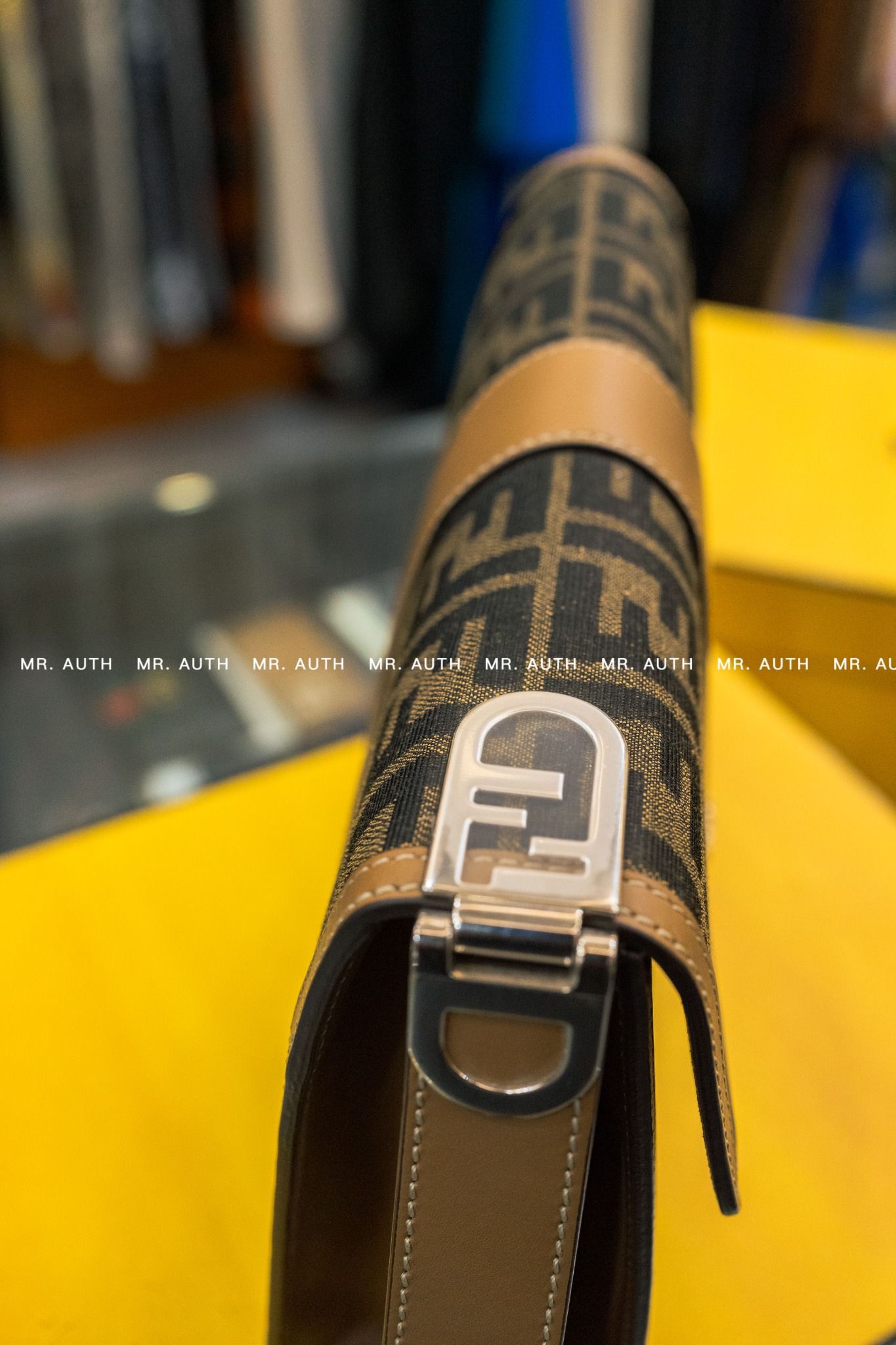 Fendi FF Clutch Bags.