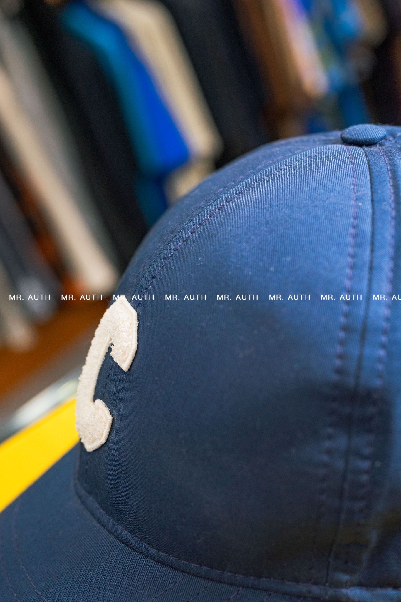 Celine Initial Baseball Cap In Cotton