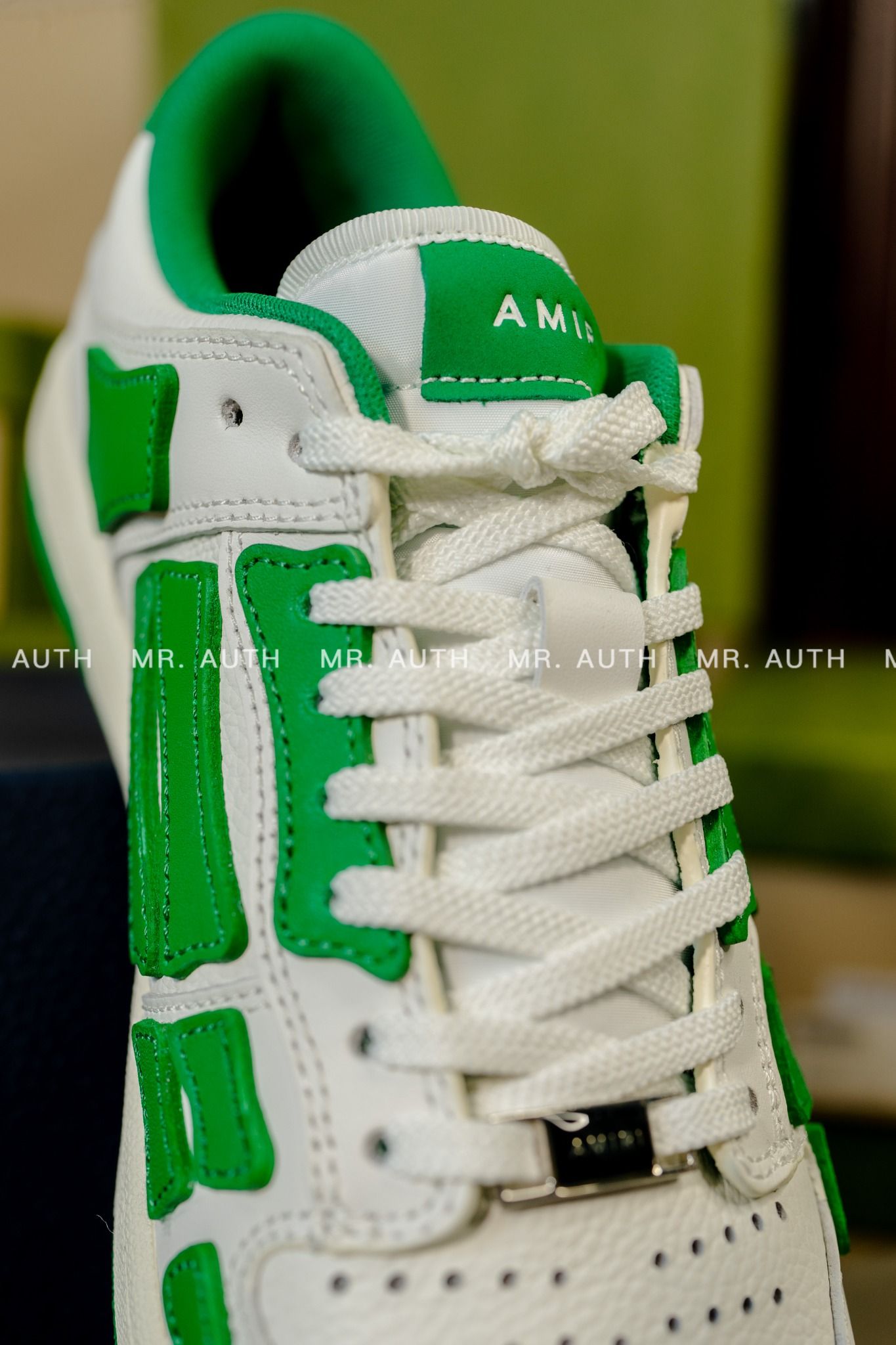 Amiri Collegiate Skel Top low Sneakers.