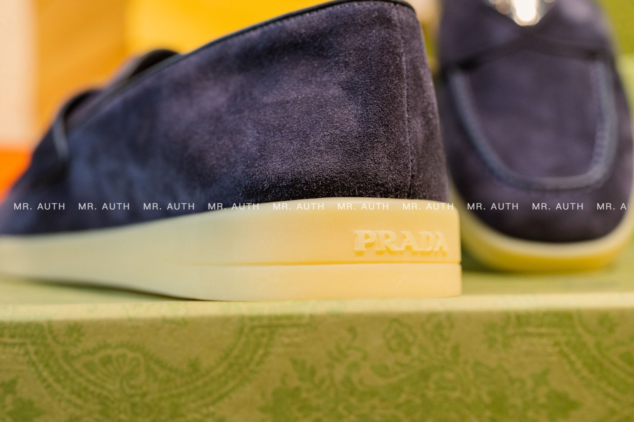 Prada Suede loafers