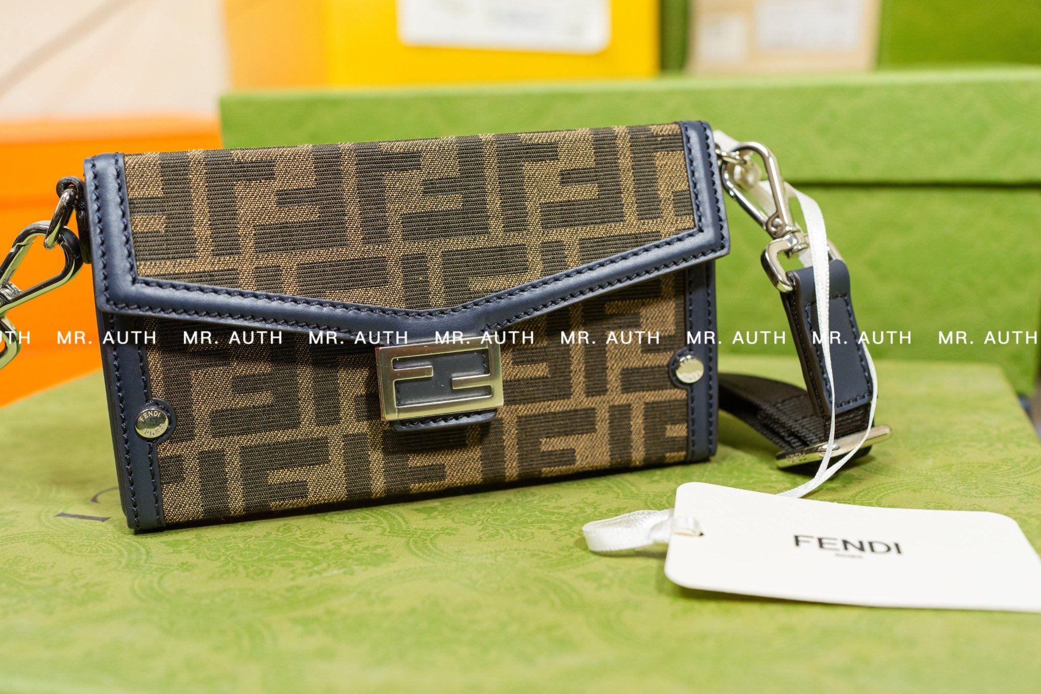 Fendi Soft Trunk Phone Pouch