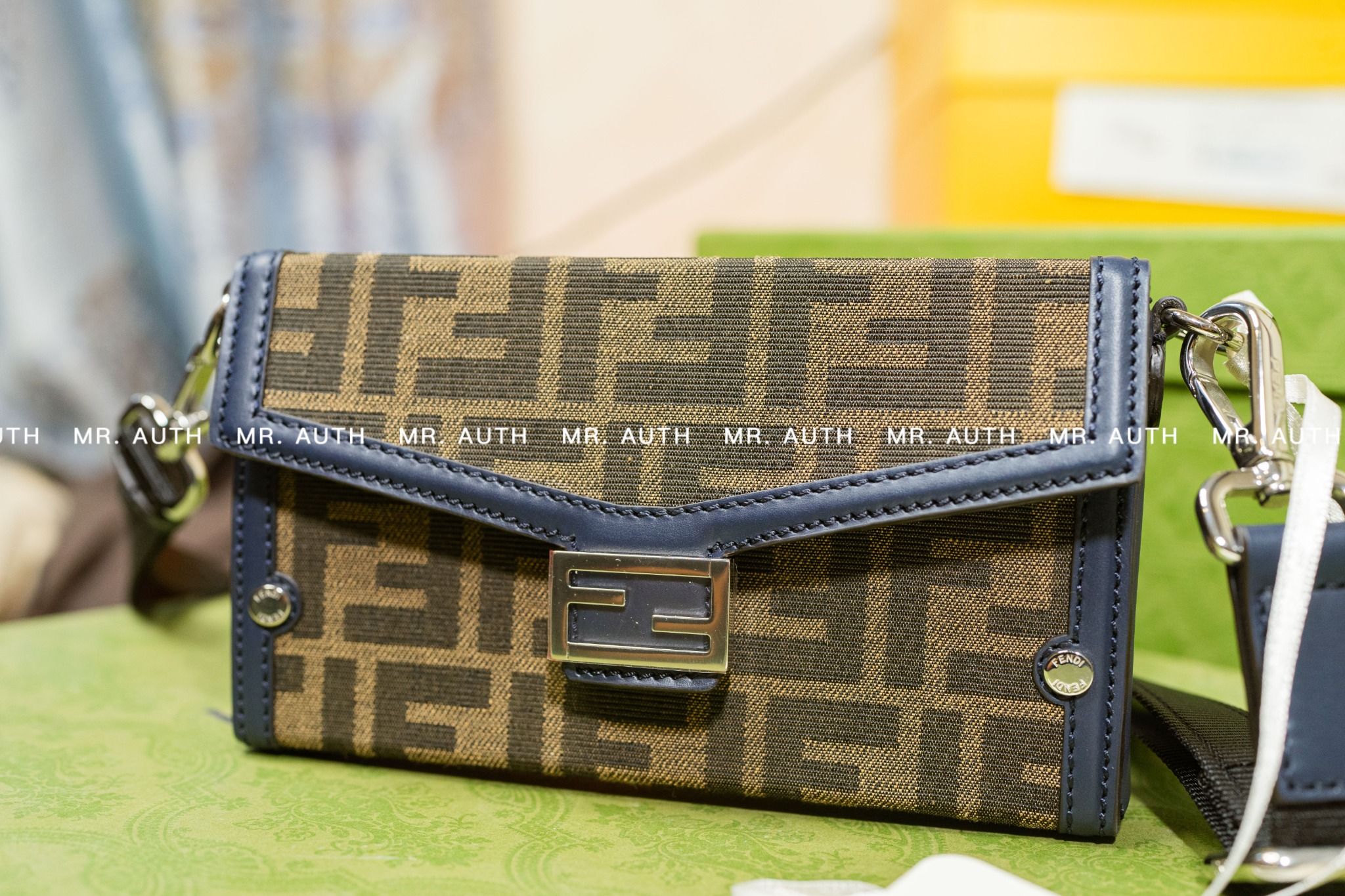 Fendi Soft Trunk Phone Pouch