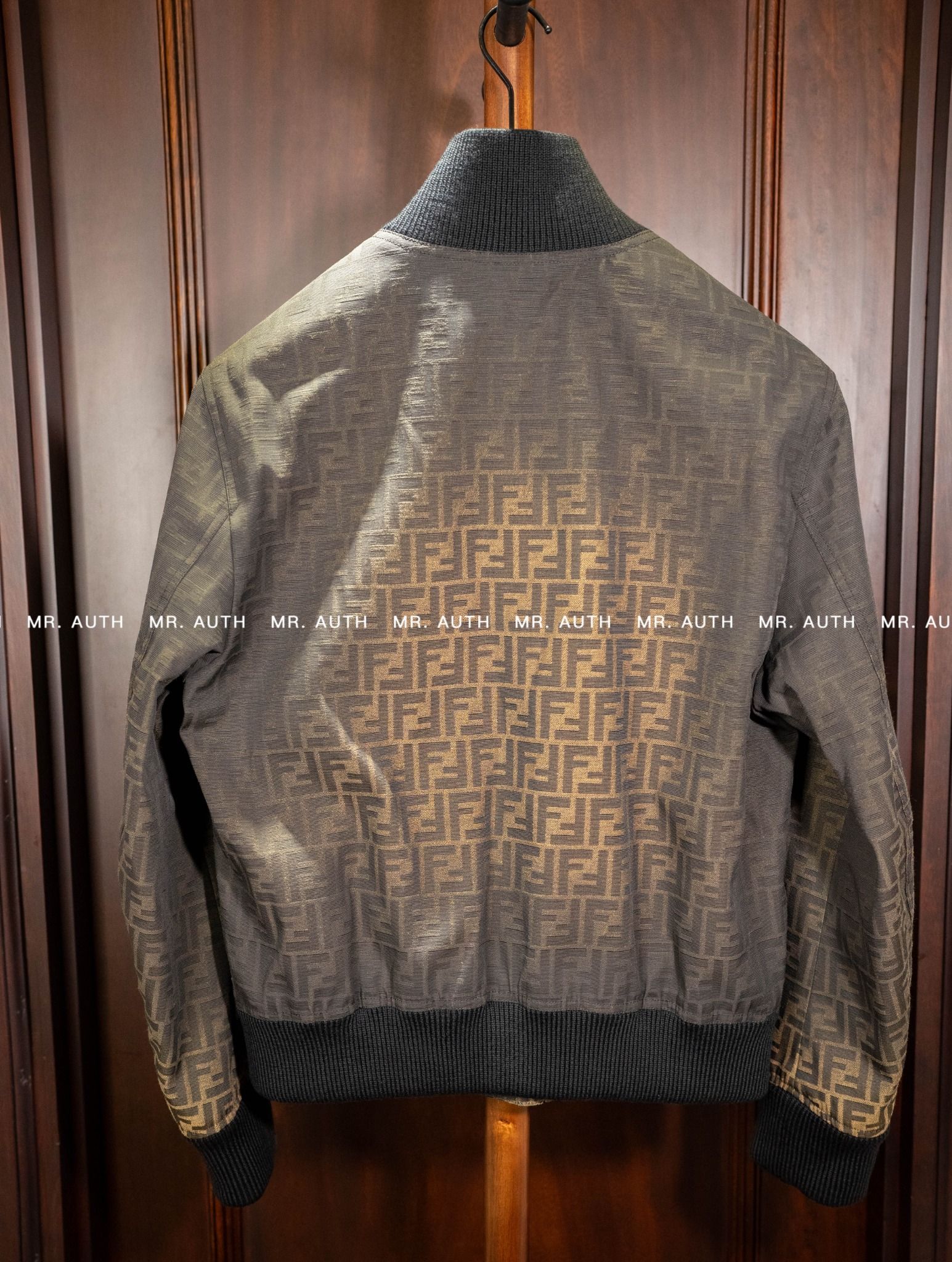 Fendi Blouson Canvas FF Eclissi jacket