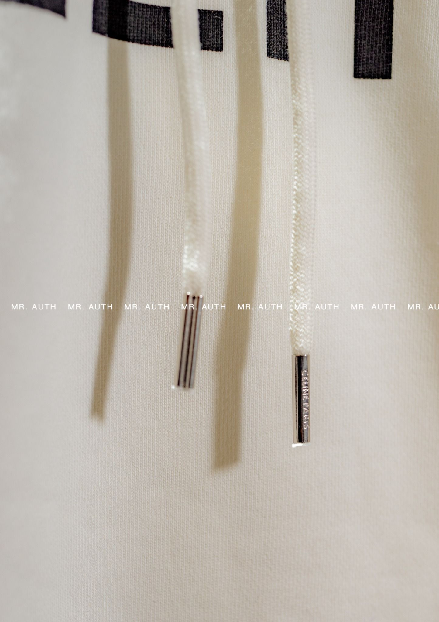 Celine Loose Hoodie In Cotton Fleece