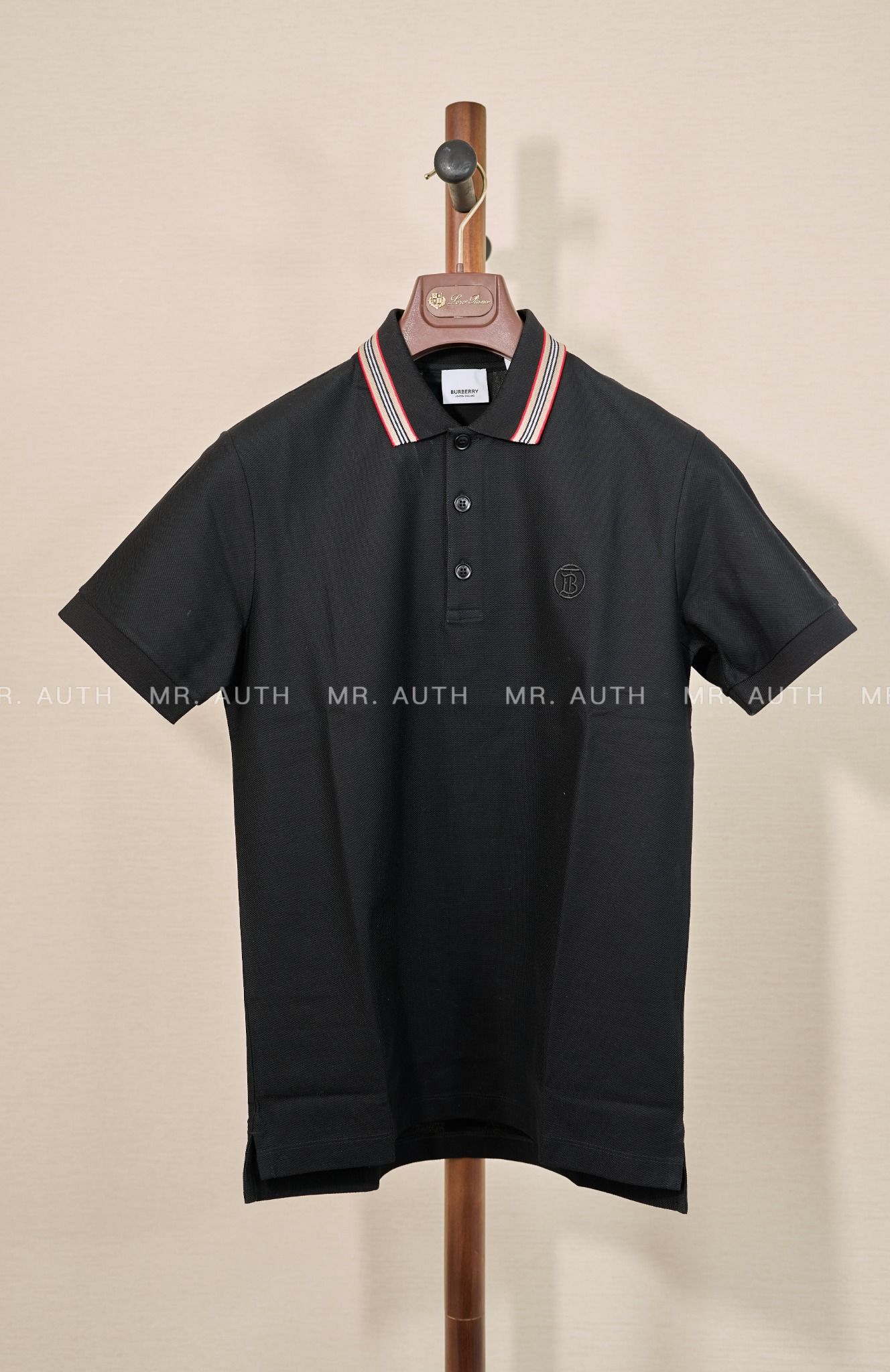 Burberry Cotton Polo Shirt.