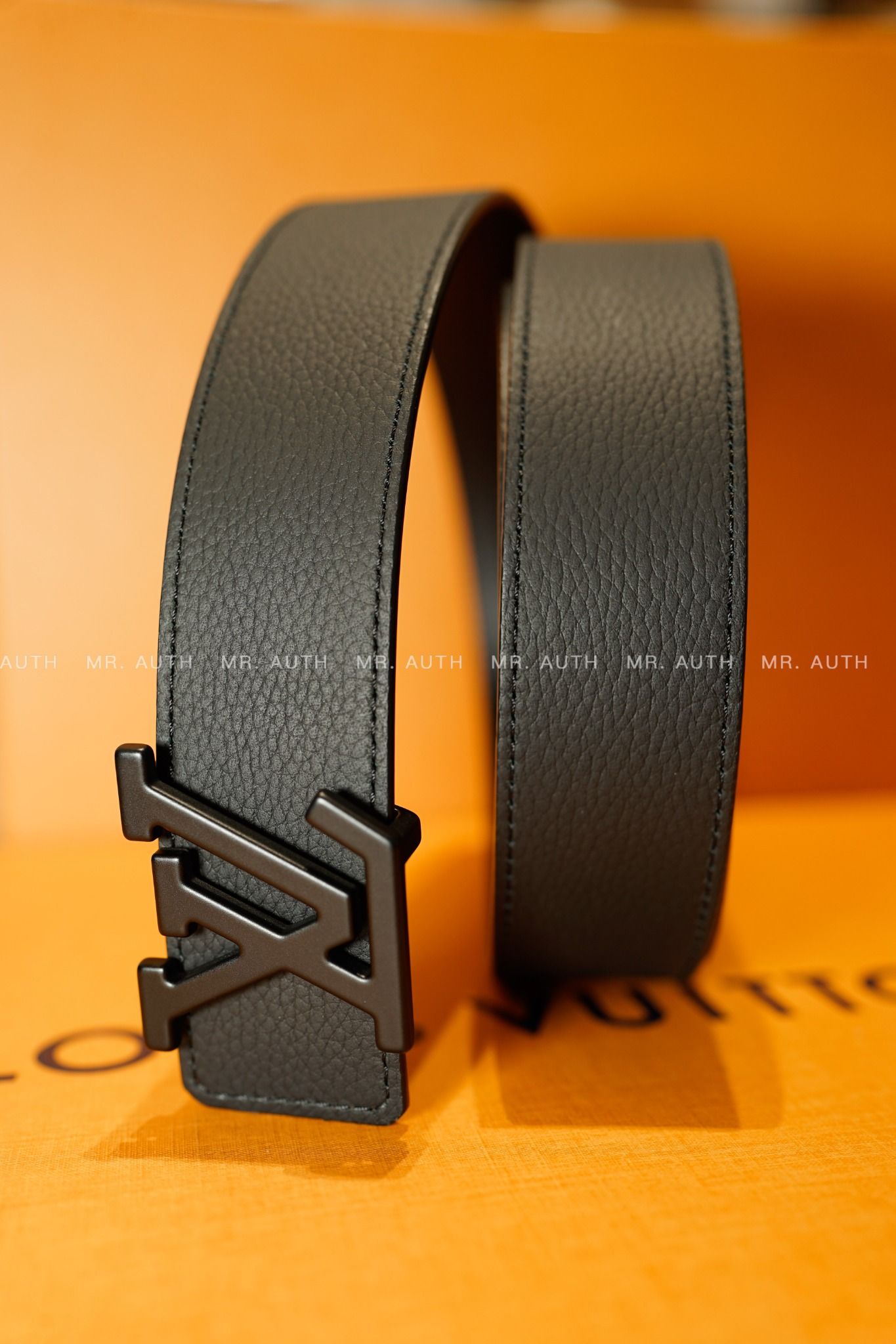 Louis Vuitton LV Aerogram 35MM Belt.