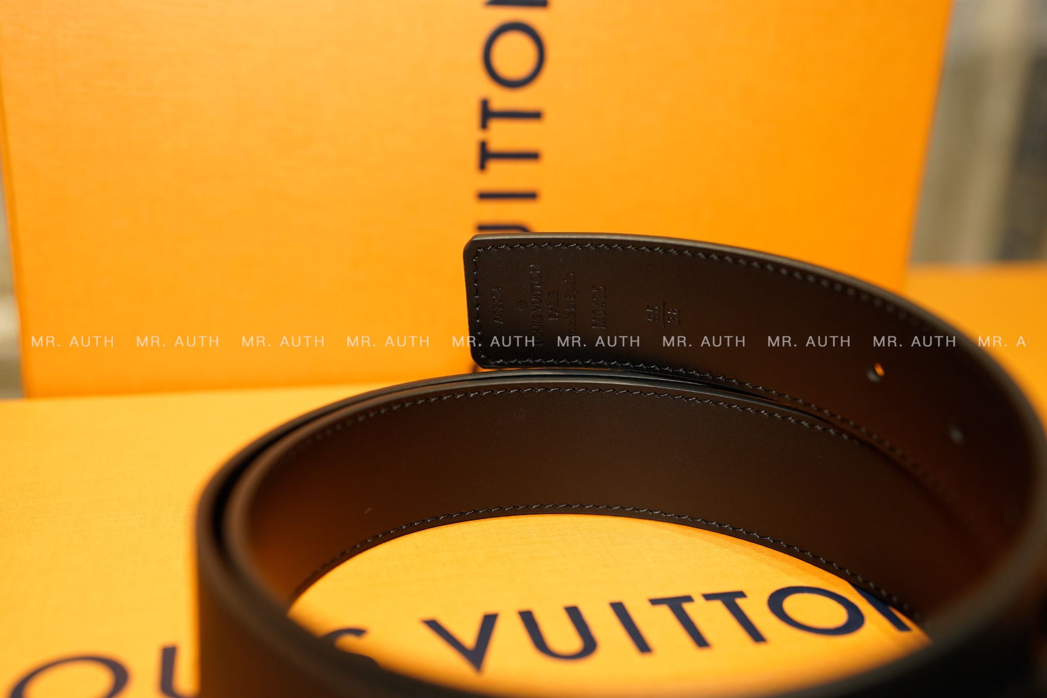 Louis Vuitton LV Aerogram 35MM Belt.