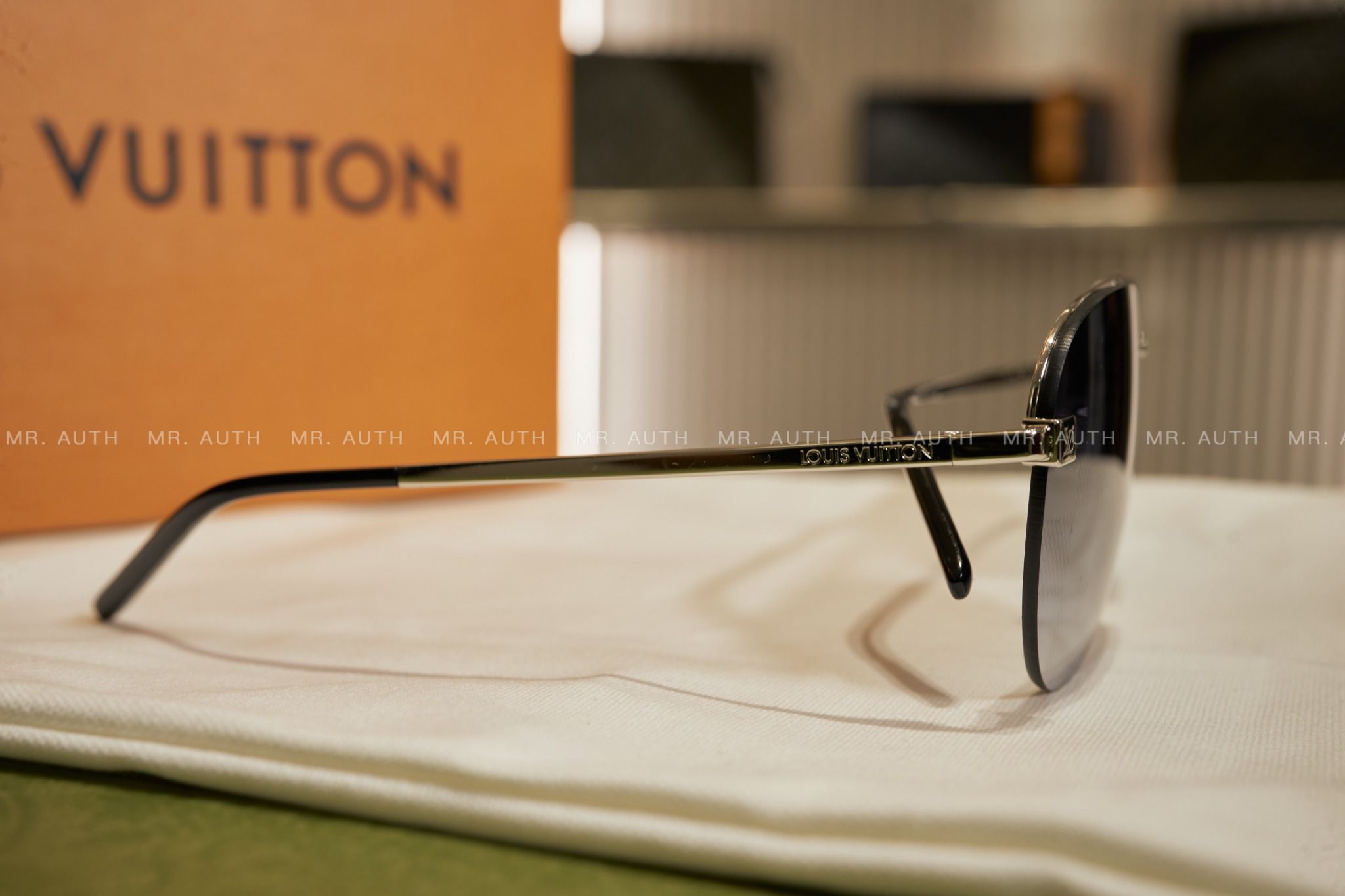 Louis Vuitton Clockwise Canvas Sunglasses