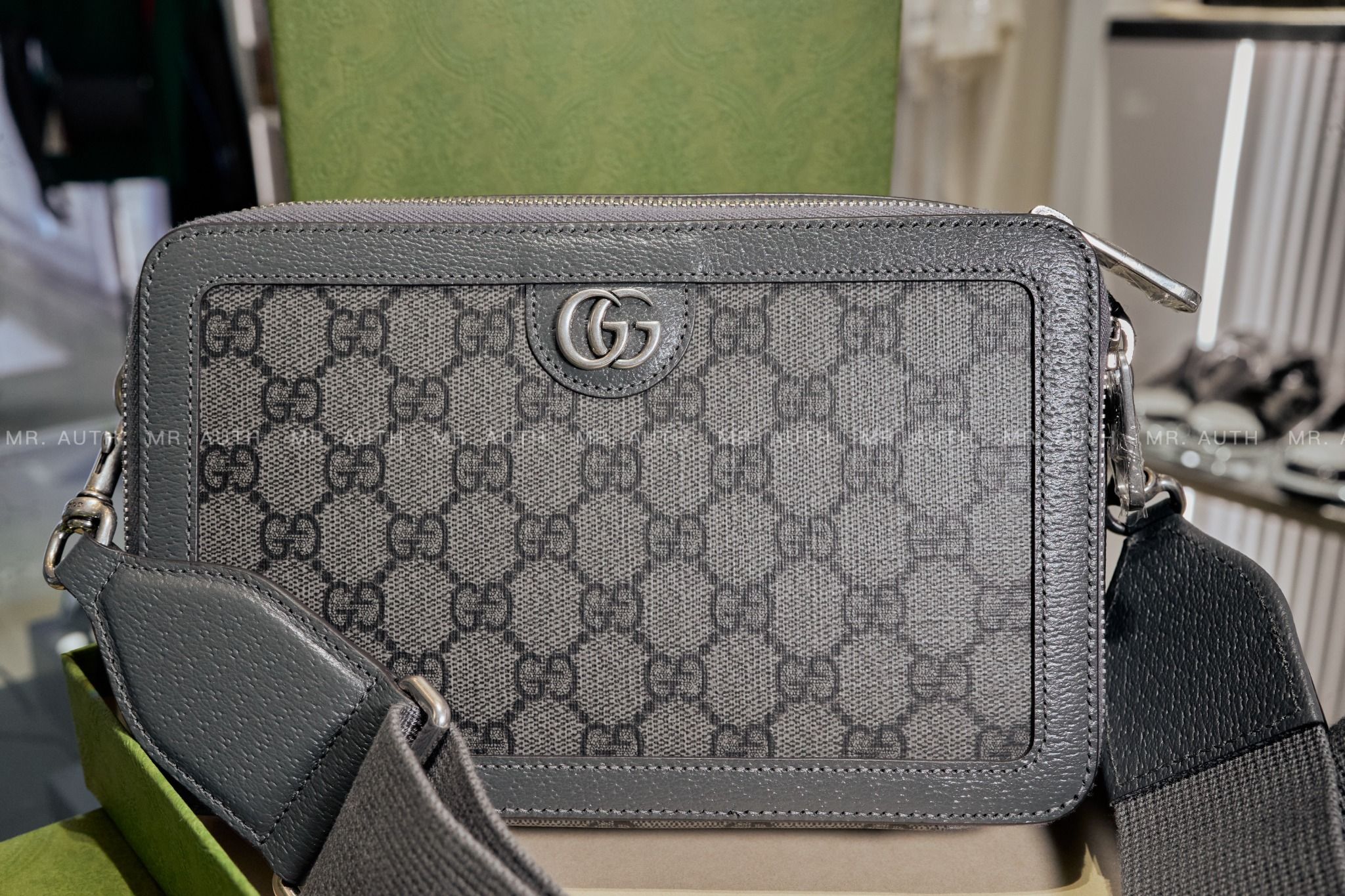 Gucci Ophidia Small Top Handle Bag.