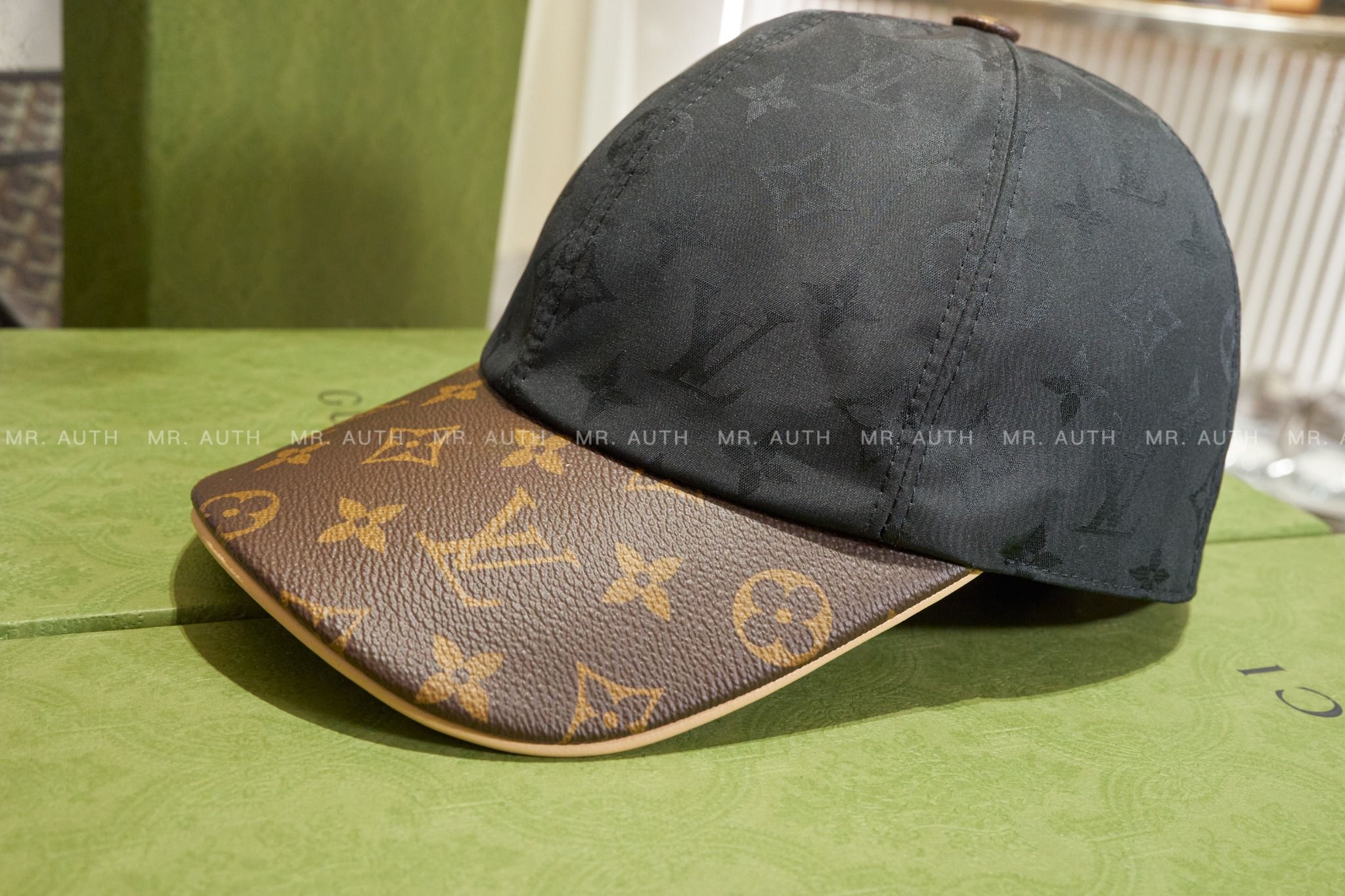 Louis Vuitton Monogram Shadow Cap