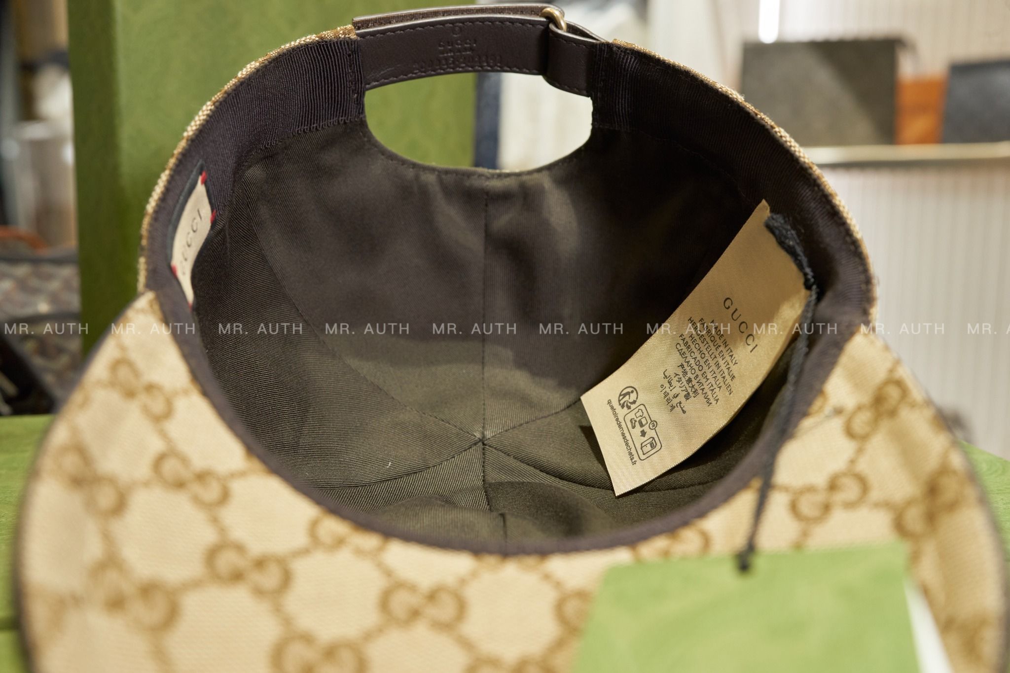 Gucci GG Canvas Baseball Hat.