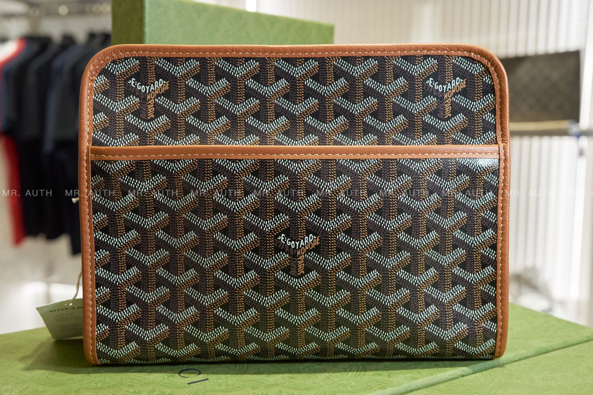 Goyard Leather Pouch